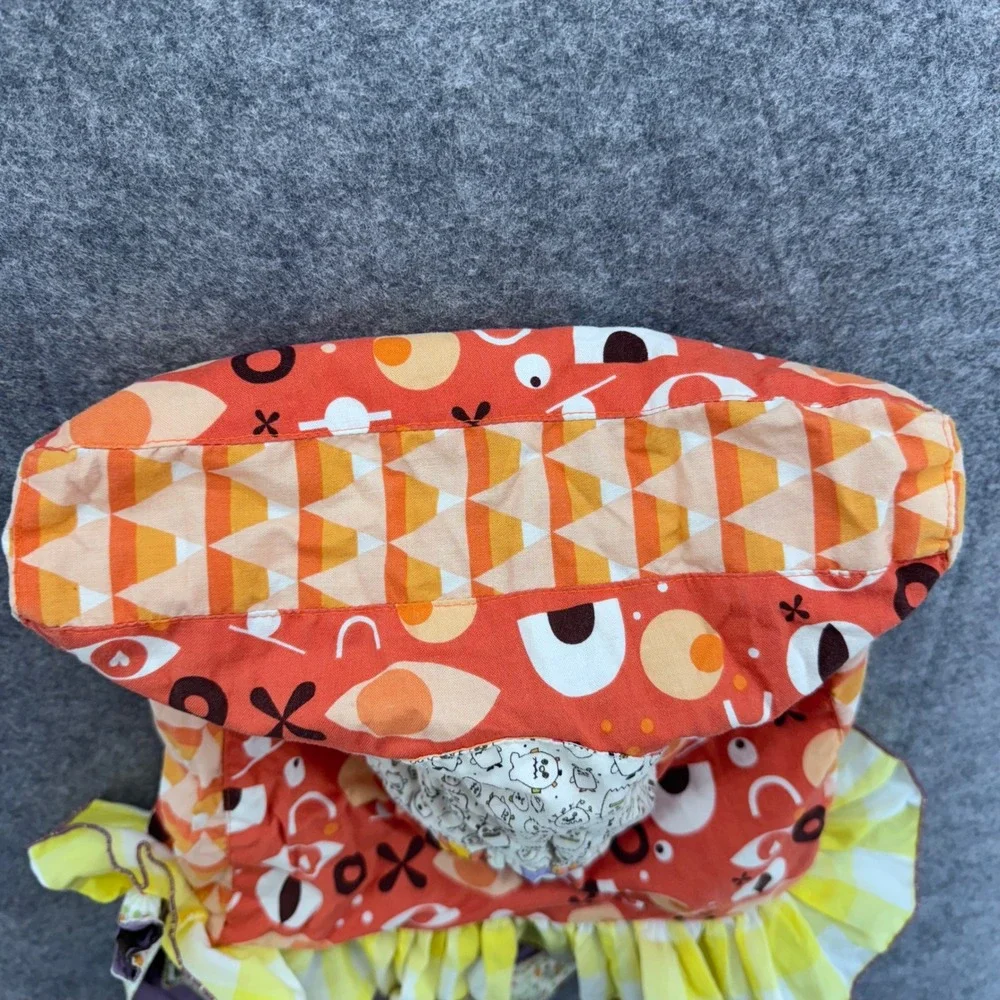 Matilda Jane Platinum Girls Trick‎ or Treat Halloween Tote Bag Purse Cotton